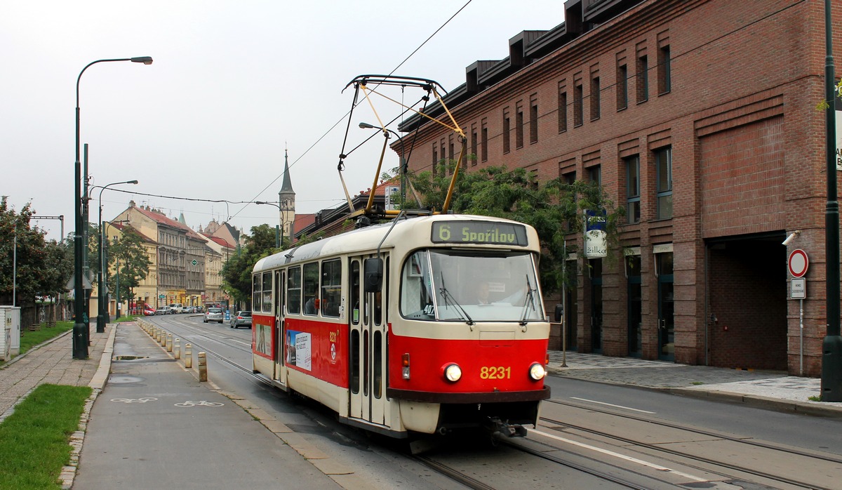 Прага, Tatra T3R.P № 8231