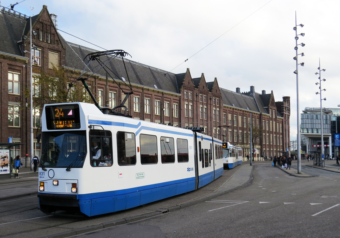 Амстердам, BN/Holec 12G № 831