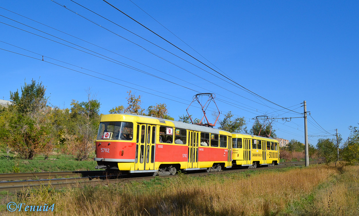 Volgograd, Tatra T3SU č. 5782; Volgograd, Tatra T3SU č. 5781