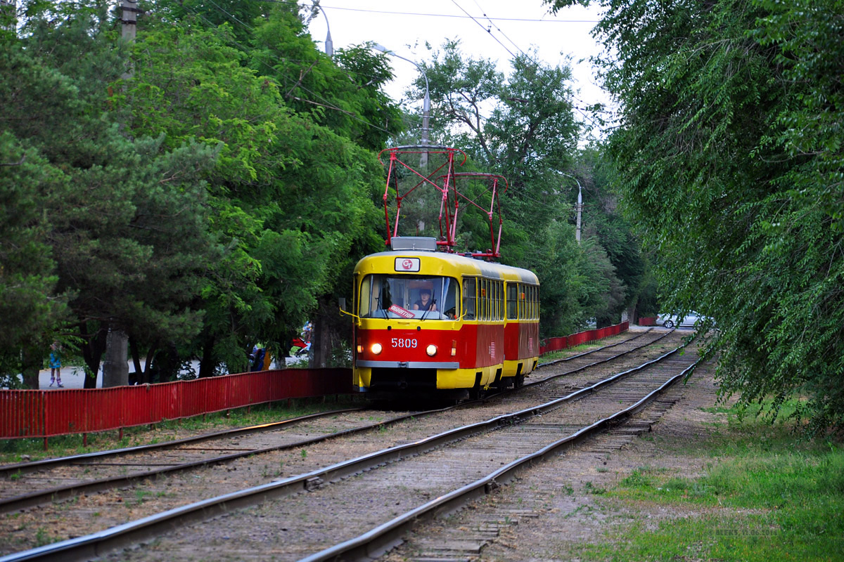 Volgograd, Tatra T3SU N°. 5809