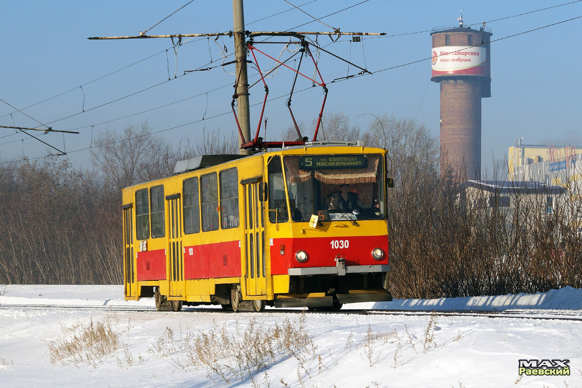 Barnaula, Tatra T6B5SU № 1030