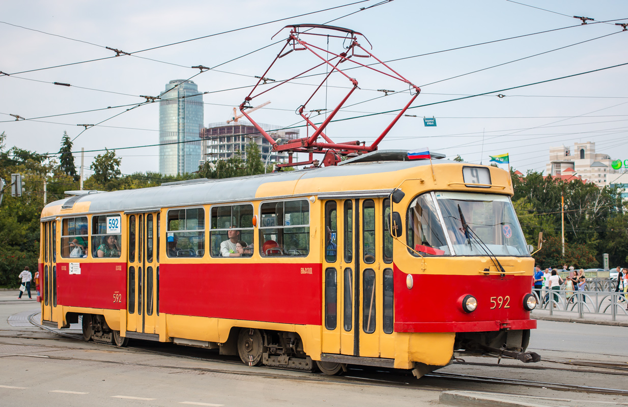Jekaterinburga, Tatra T3SU № 592
