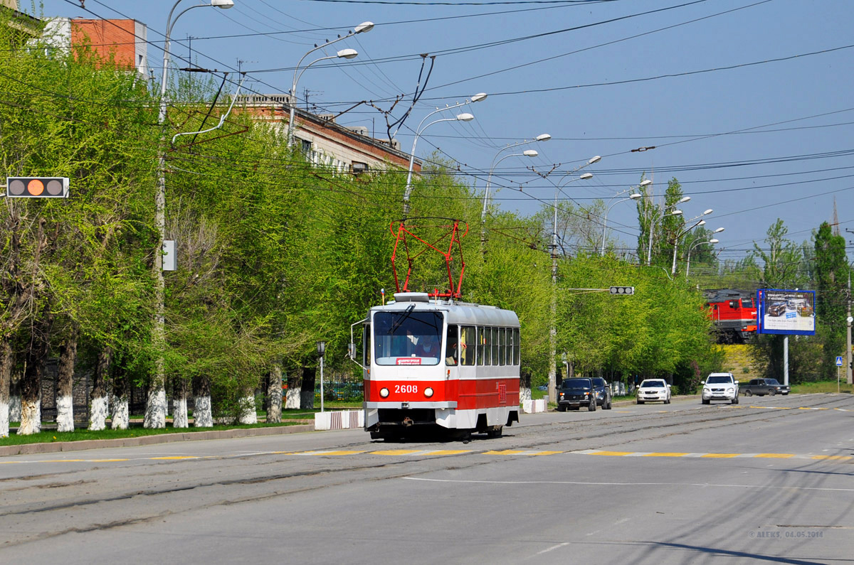Волгоград, Tatra T3SU мод. ВЗСМ № 2608