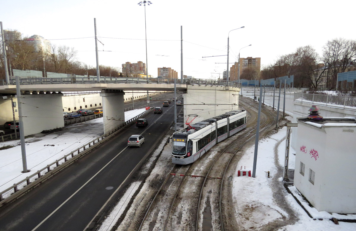Москва, 71-414 (Pesa Fokstrot) № 3531