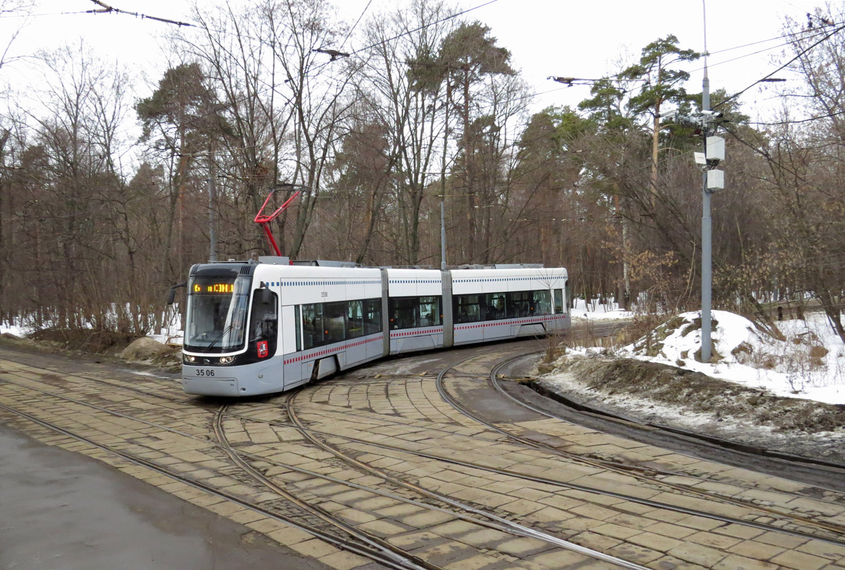 Moscow, 71-414 (Pesa Fokstrot) # 3506 Moscow, 71-414 (Pesa Fokstrot) # 3506