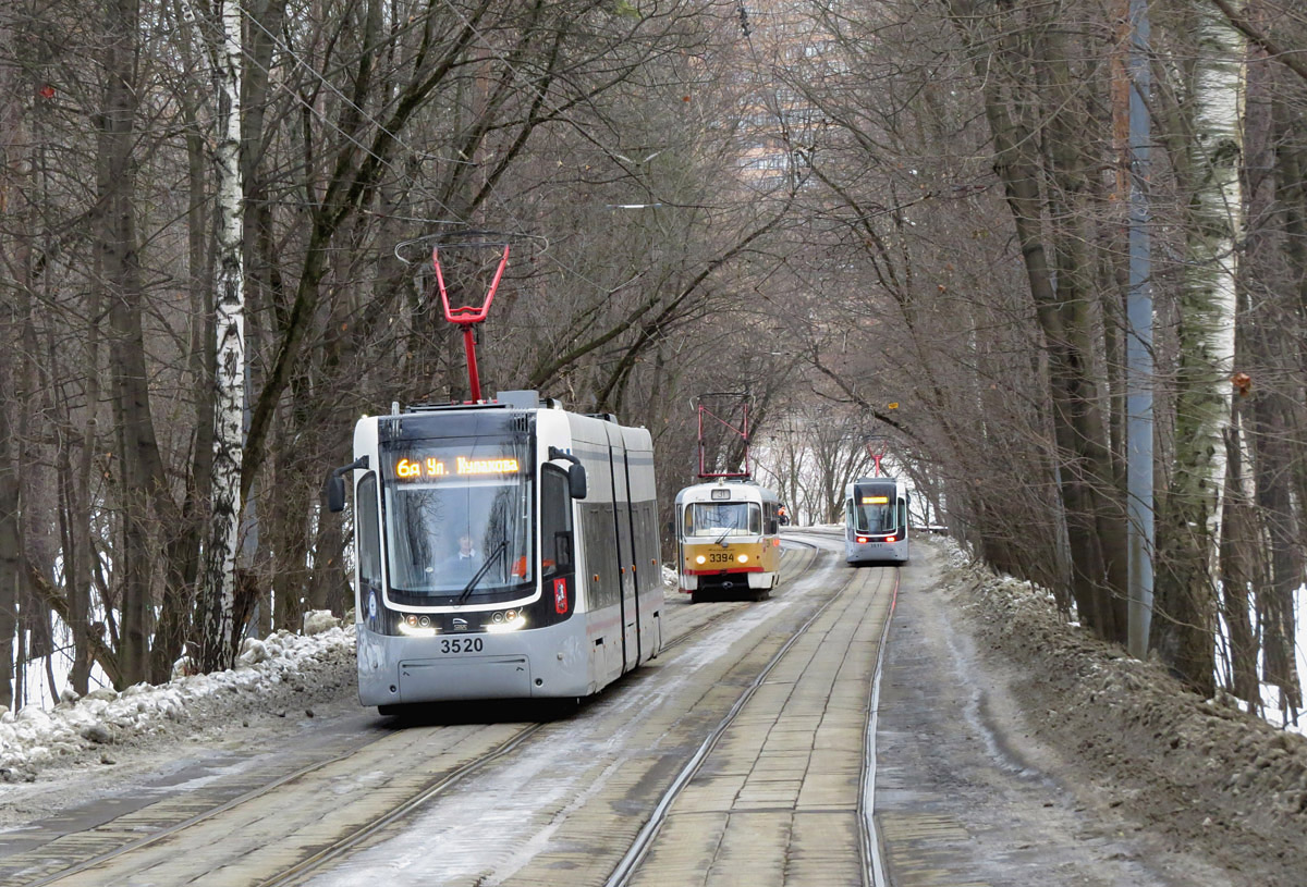 Москва, 71-414 (Pesa Fokstrot) № 3520