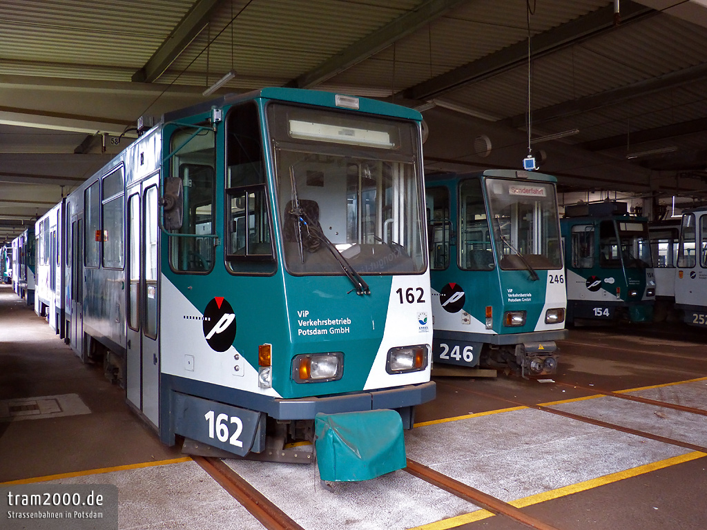 Потсдам, Tatra KT4DM № 162; Потсдам, Tatra KT4DM № 246