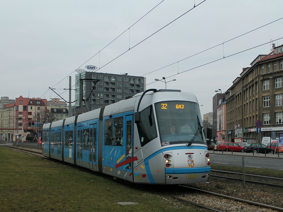 Вроцлав, Škoda 19T Elektra № 3120