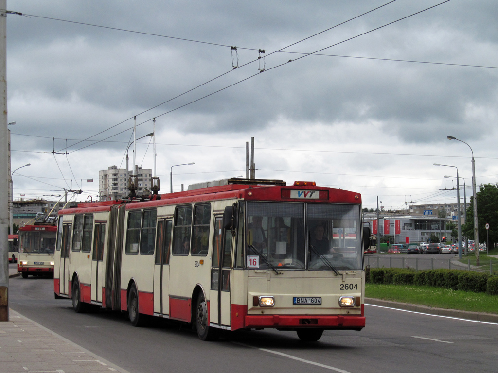 Вильнюс, Škoda 15Tr03/6 № 2604
