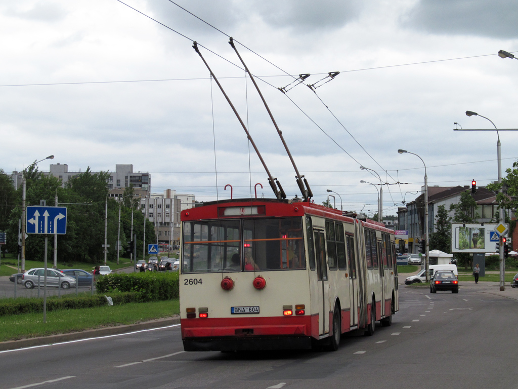 Вилнюс, Škoda 15Tr03/6 № 2604