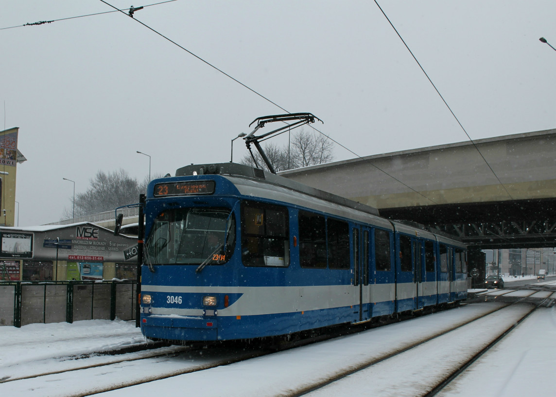 Краков, Duewag GT8S № 3046