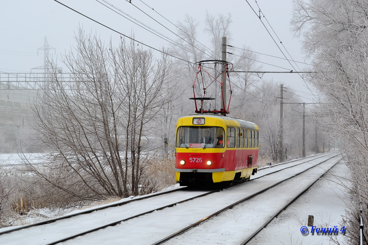 Волгоград, Tatra T3SU № 5726
