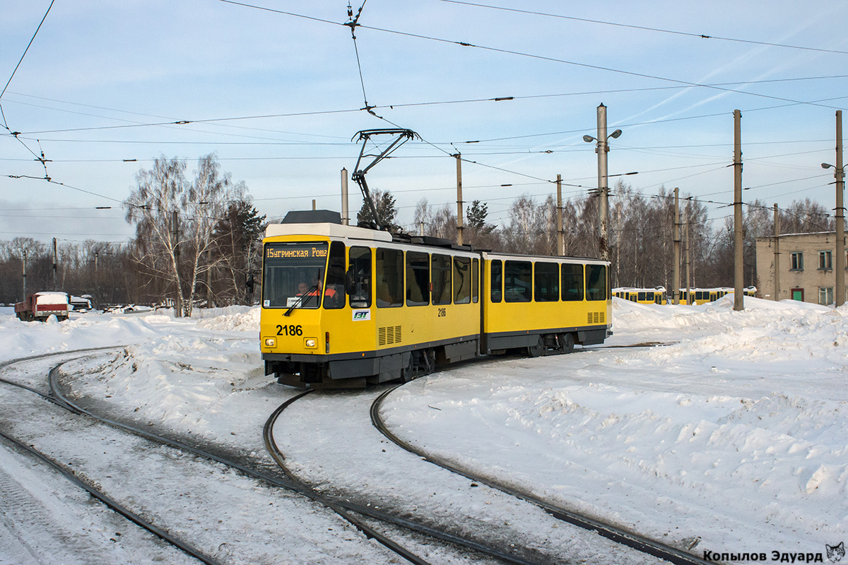 Новосибирск, Tatra KT4DM № 2186