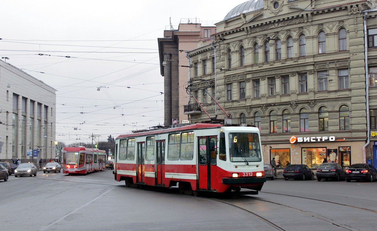 Санкт-Петербург, 71-134А (ЛМ-99АВ) № 3312
