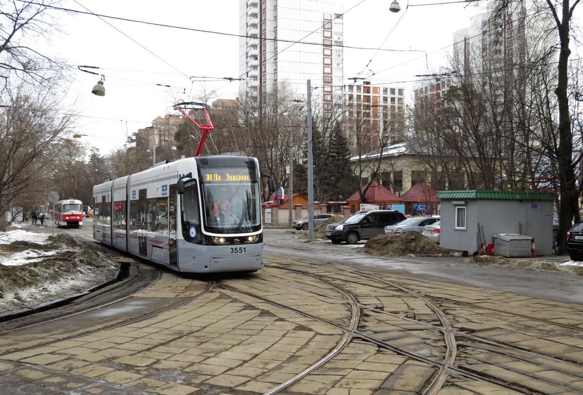 Москва, 71-414 (Pesa Fokstrot) № 3551