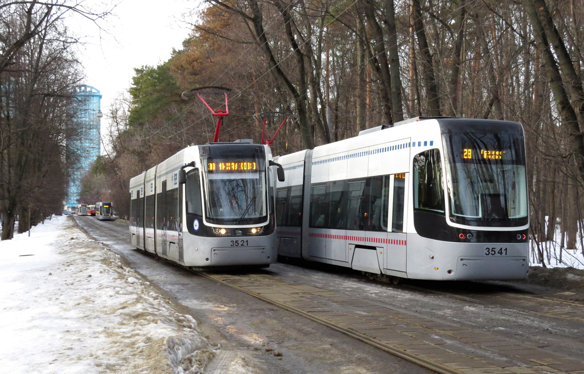 Москва, 71-414 (Pesa Fokstrot) № 3521