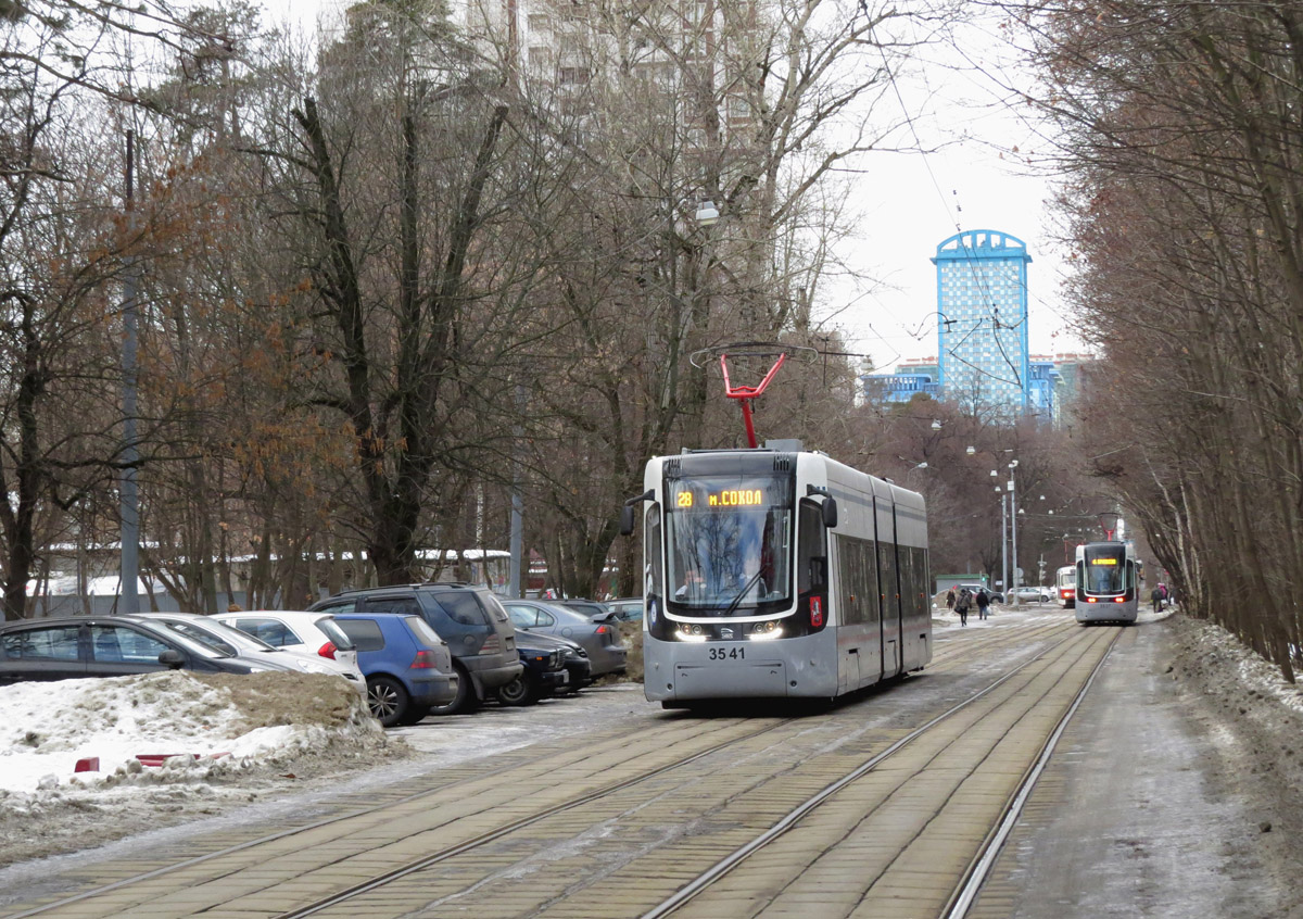 Москва, 71-414 (Pesa Fokstrot) № 3541