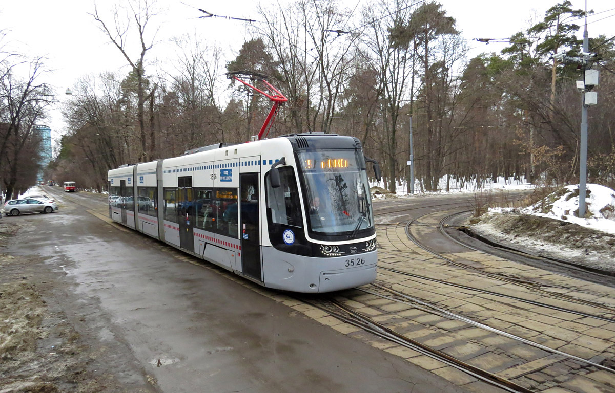 Москва, 71-414 (Pesa Fokstrot) № 3526