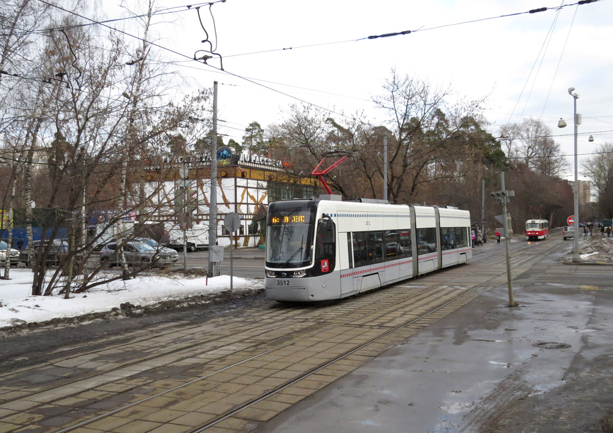 Москва, 71-414 (Pesa Fokstrot) № 3512