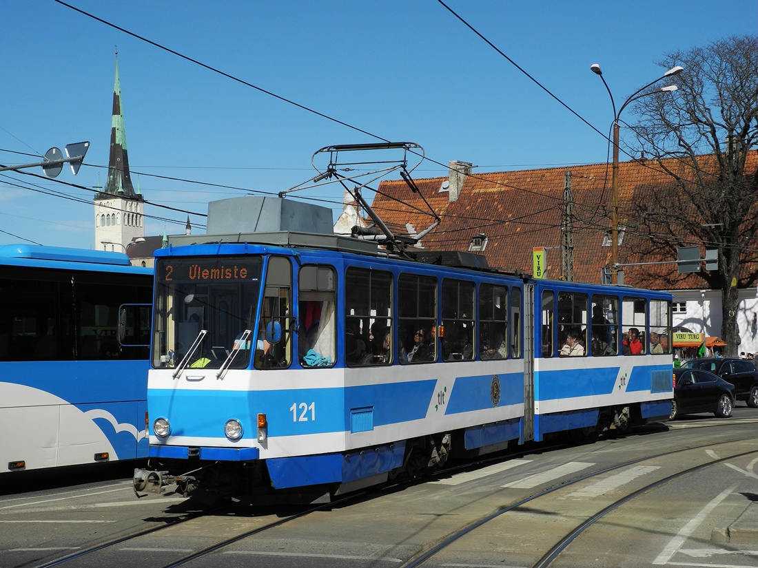 Таллин, Tatra KT4SU № 121