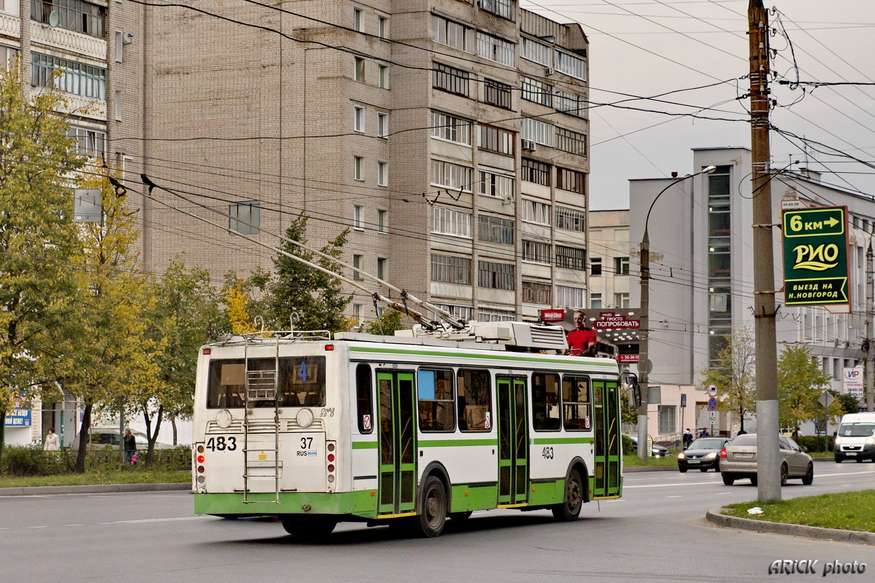 Иваново, ЛиАЗ-5280 № 483