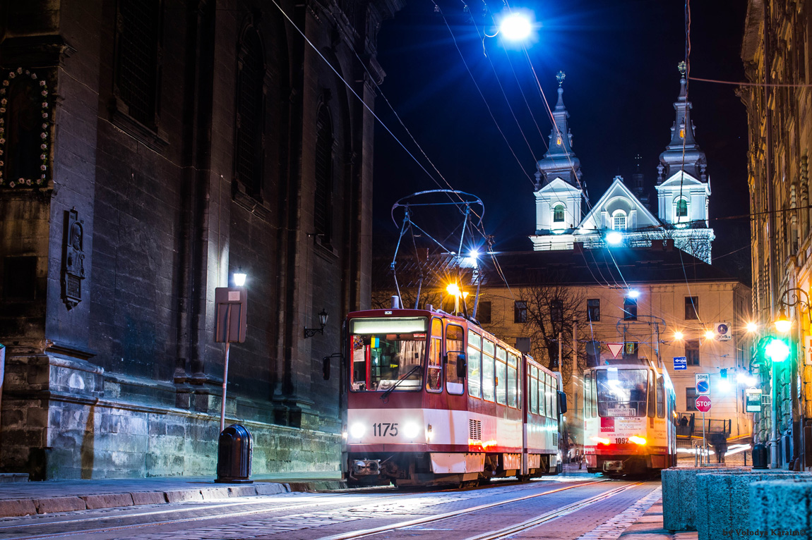 Львов, Tatra KT4D № 1175