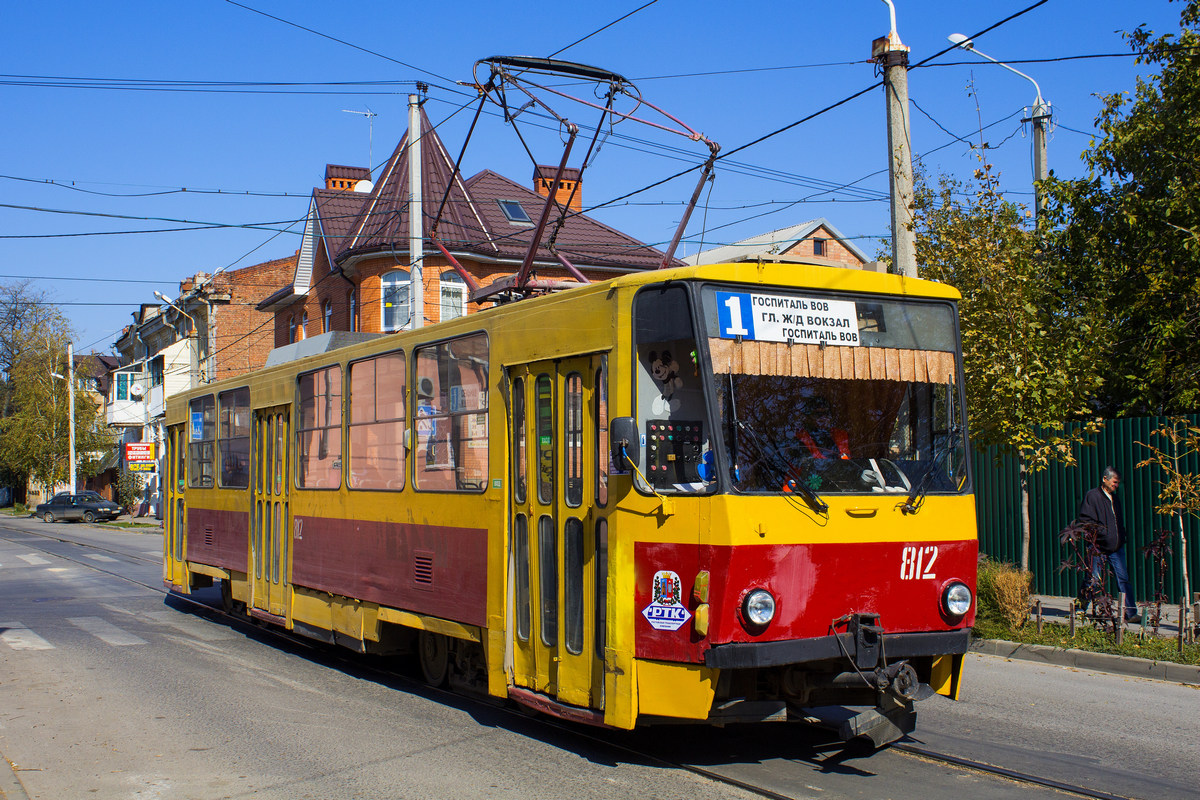 Ростов-на-Дону, Tatra T6B5SU № 812