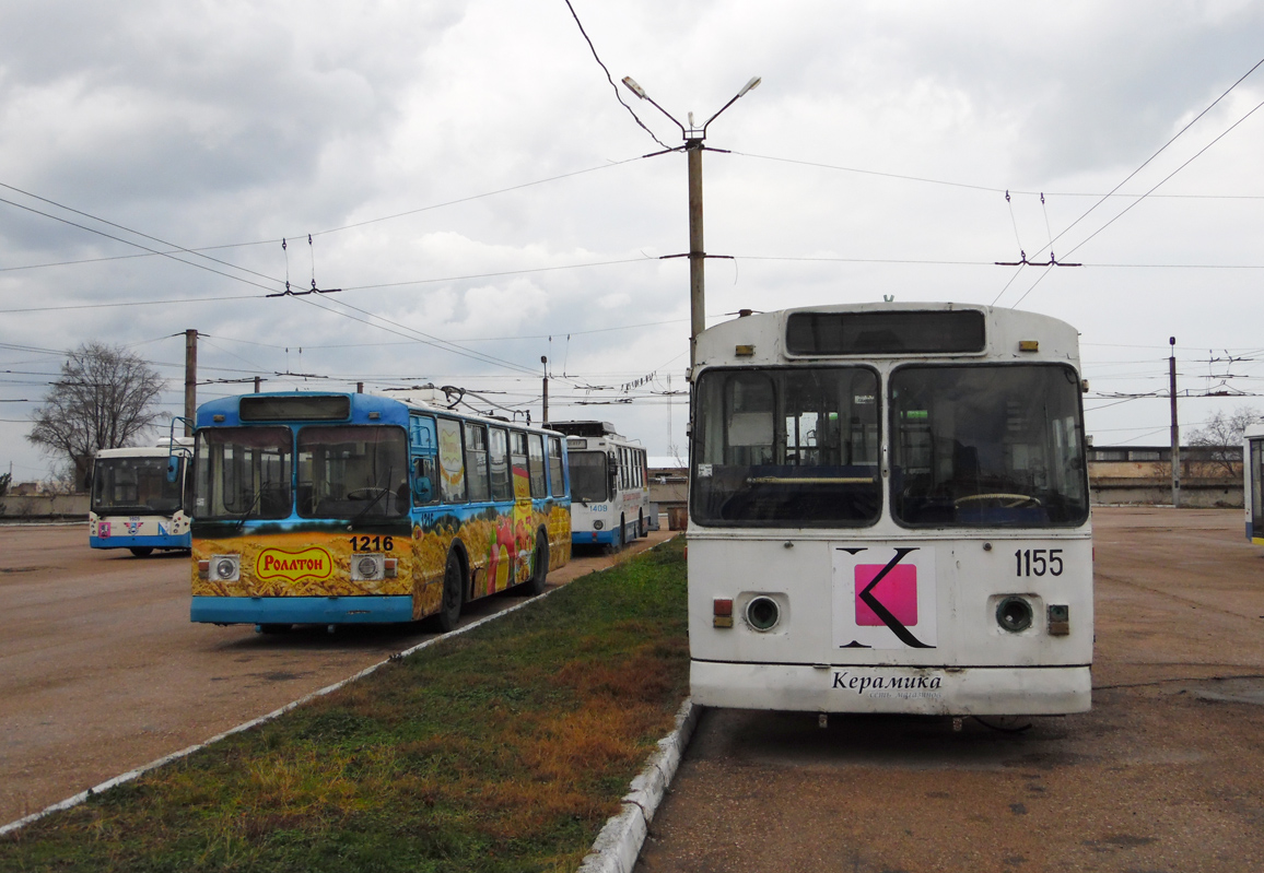 Севастополь, ЗиУ-682Г [Г00] № 1216; Севастополь, ЗиУ-682В-012 [В0А] № 1155