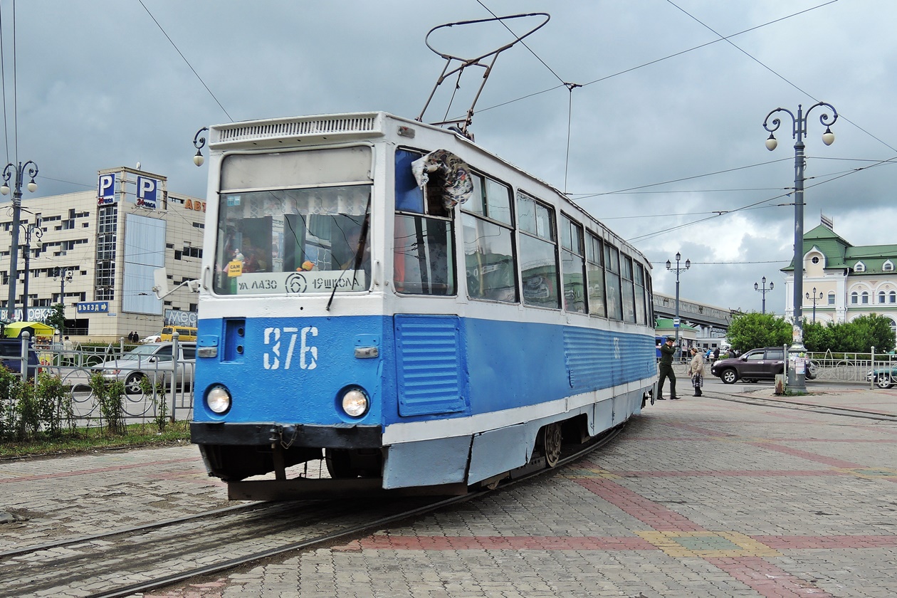 Хабаровск, 71-605 (КТМ-5М3) № 376