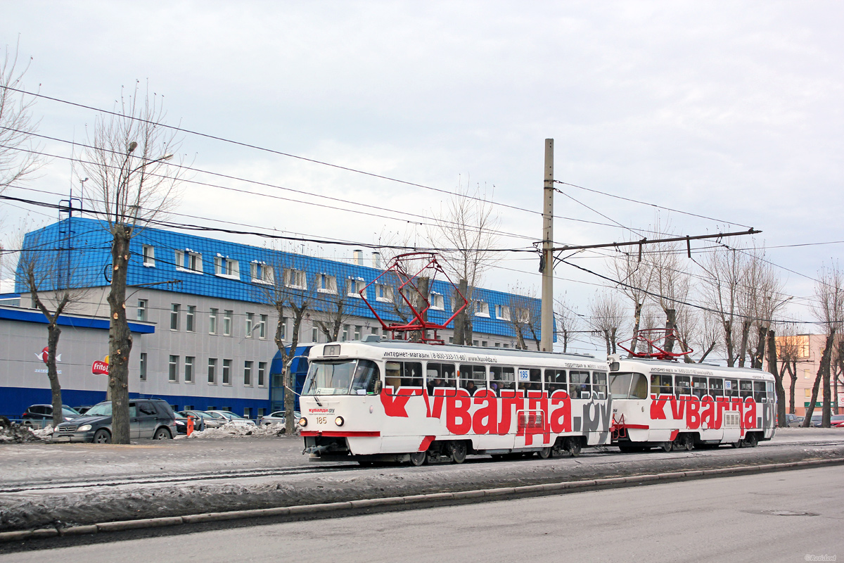 Екатеринбург, Tatra T3SU № 185; Екатеринбург, Tatra T3SU № 186