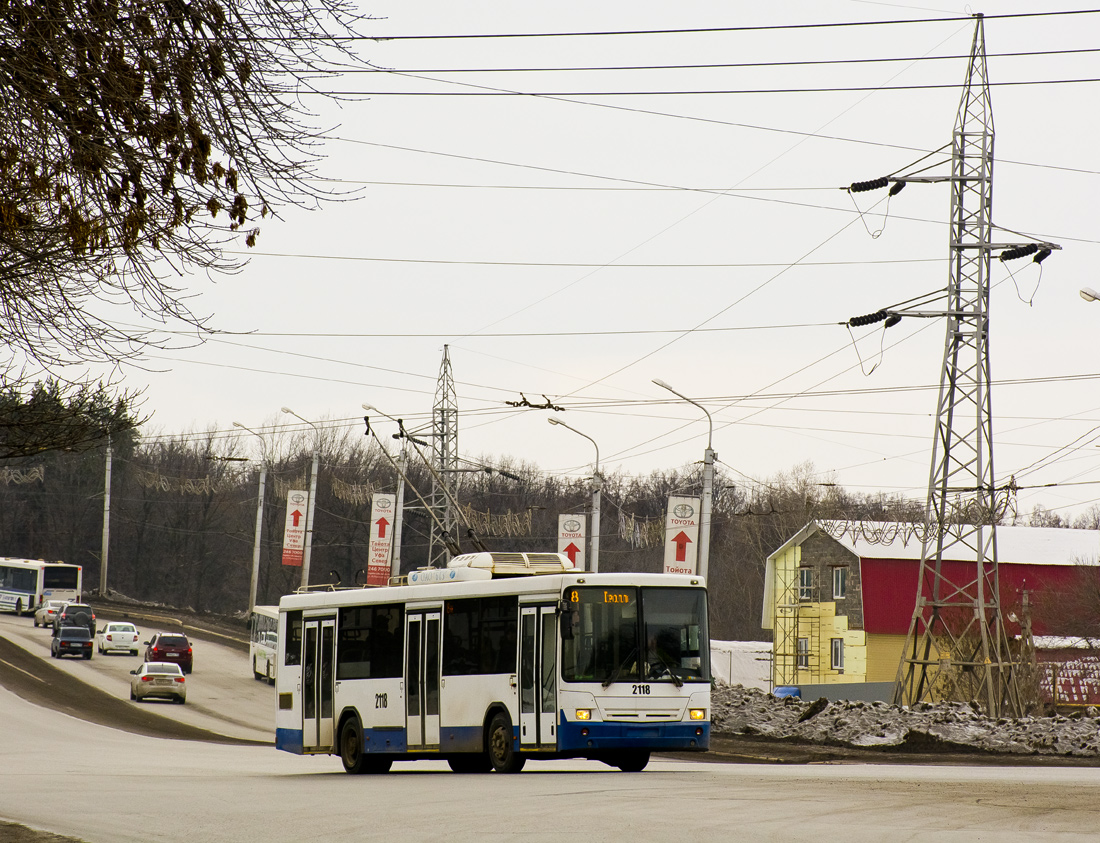 Уфа, НефАЗ-БТЗ 52765Р № 2118