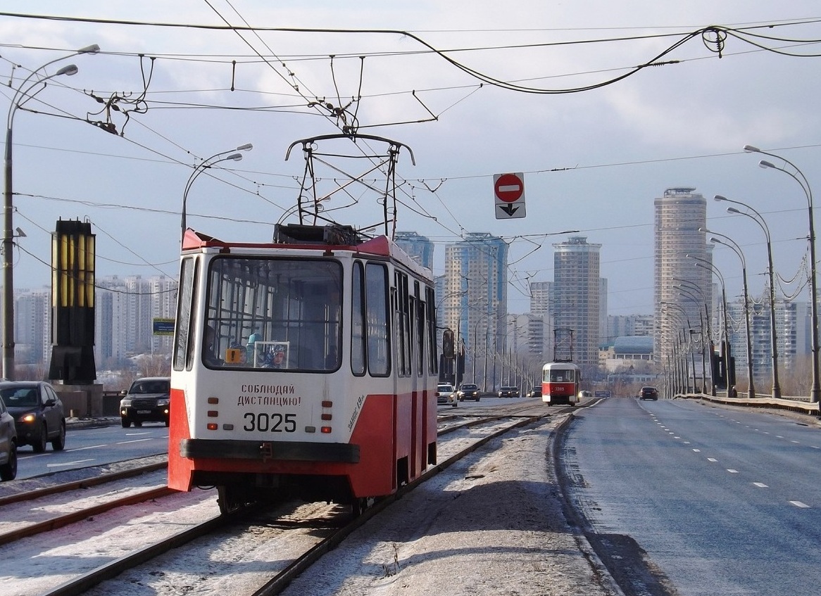 Москва, 71-134А (ЛМ-99АЭ) № 3025 Москва, 71-134А (ЛМ-99АЭ) № 3025