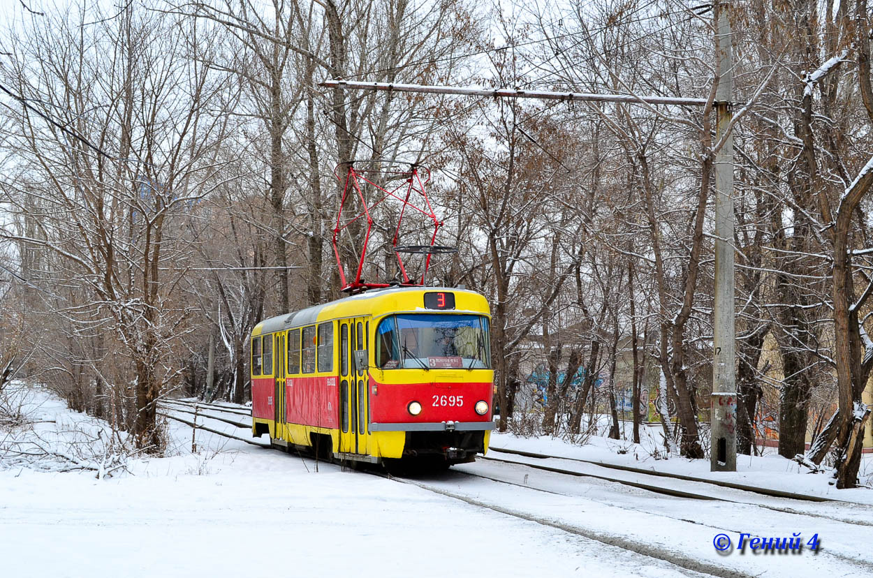 Волгоград, Tatra T3SU № 2695