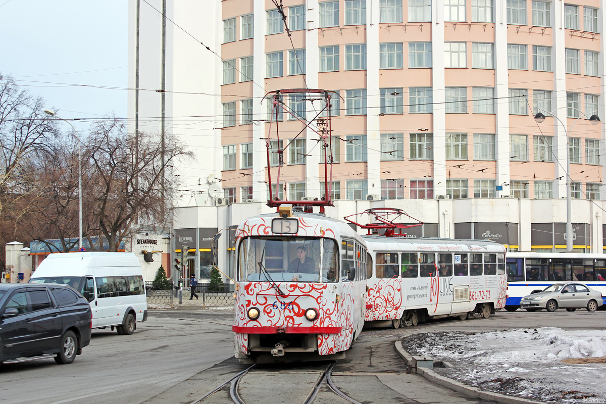 Екатеринбург, Tatra T3SU № 686