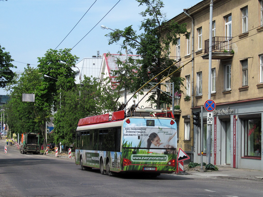 Vilnius, Solaris Trollino II 15 AC — 2688