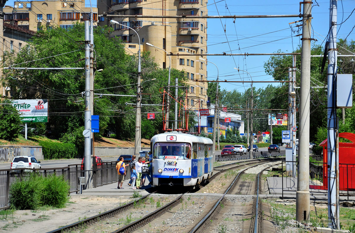 Volgograd, Tatra T3SU Br. 5807
