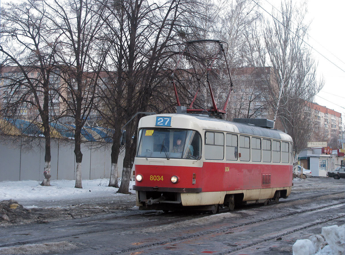 Харьков, Tatra T3M № 8034