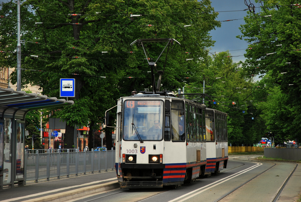 Щецин, Konstal 105Na № 1003; Щецин, Konstal 105Na № 1004