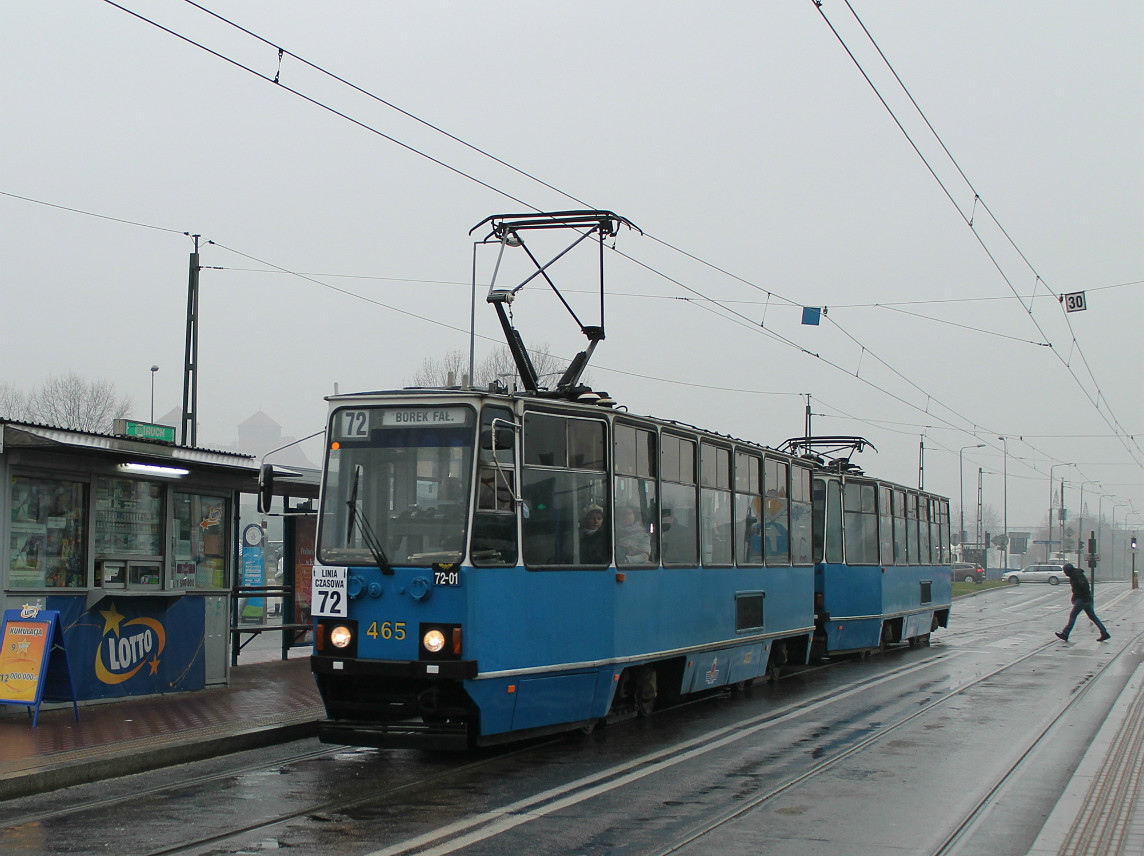Краков, Konstal 105Na № 465 Краков, Konstal 105Na № 465