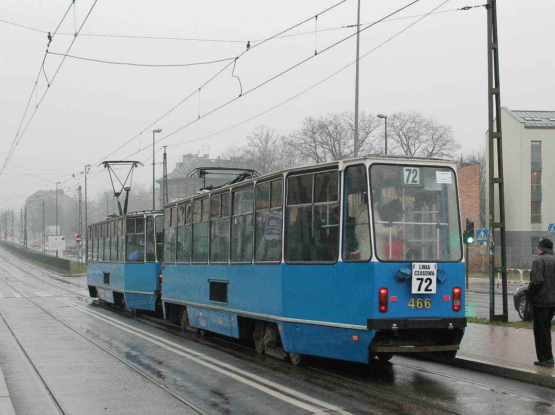 Kraków, Konstal 105Na № 466 Kraków, Konstal 105Na № 466