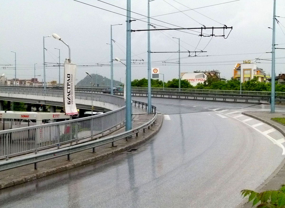 Пловдив — Тролейбусна мрежа • Троллейбусная сеть