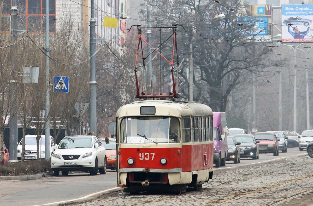 Донецк, Tatra T3SU № 937