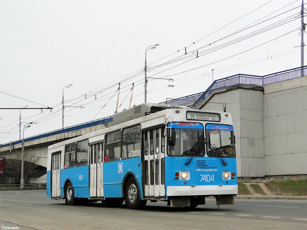 Москва, ЗиУ-682ГМ1 (с широкой передней дверью) № 7404