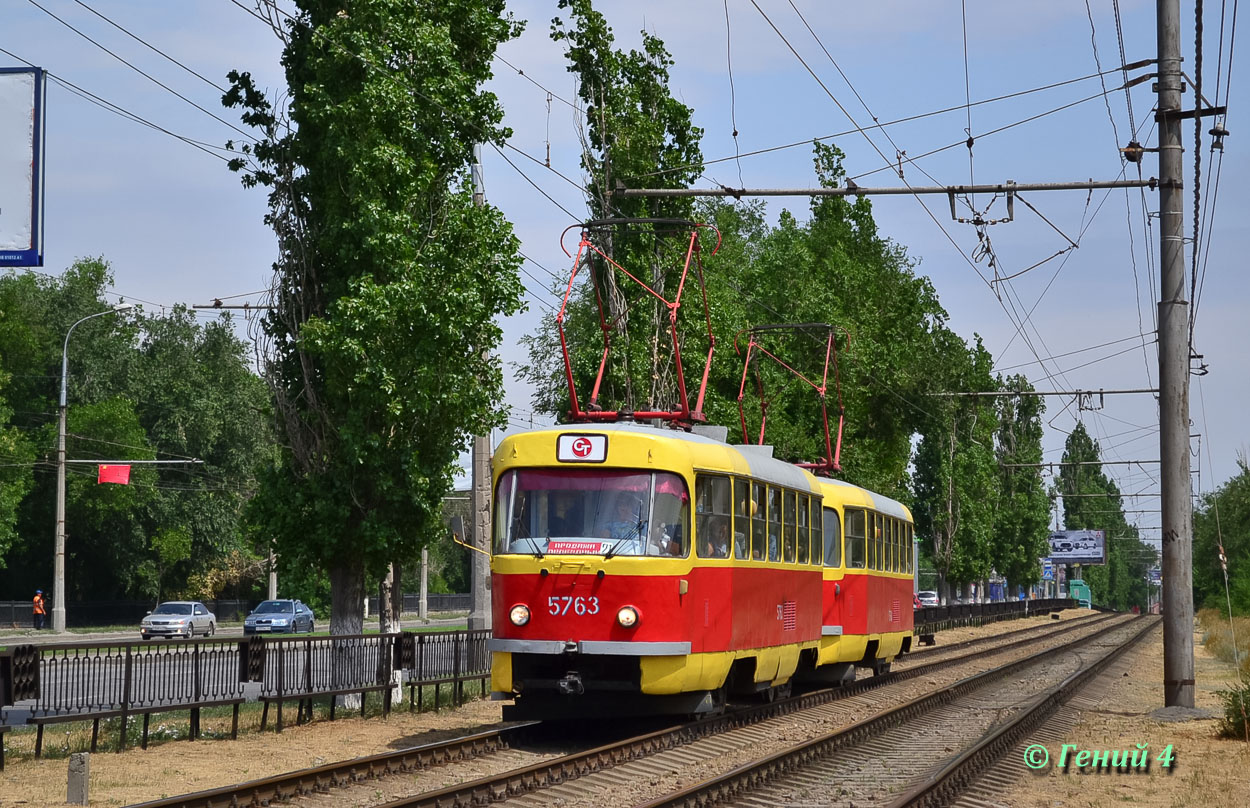 Волгоград, Tatra T3SU № 5763