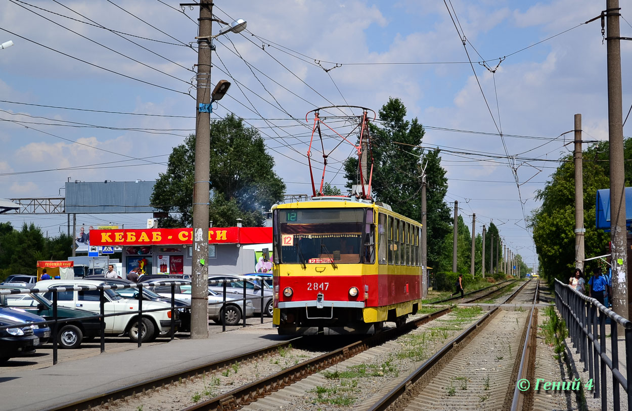 Волгоград, Tatra T6B5SU № 2847