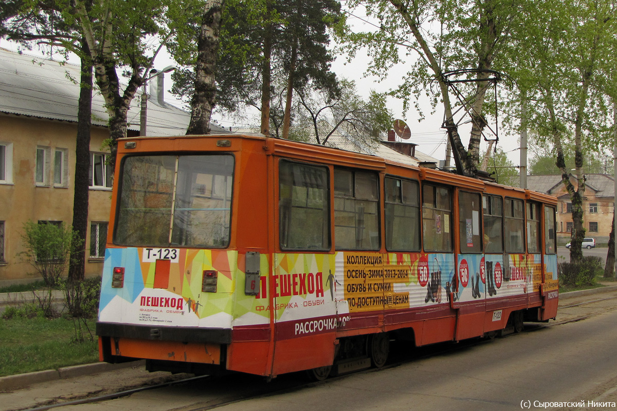 Angarsk, 71-605 (KTM-5M3) № 123 Angarsk, 71-605 (KTM-5M3) № 123