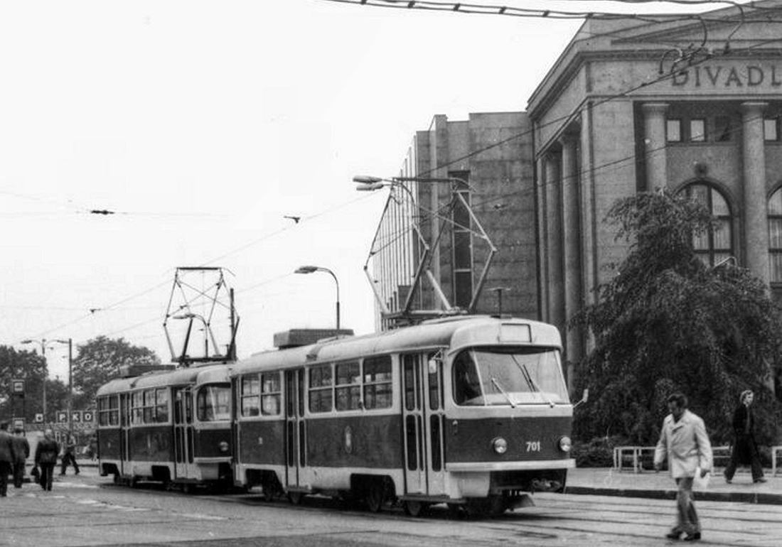 Острава, Tatra T3M № 701; Острава, Tatra T3M № 704; Острава — Старые фотографии