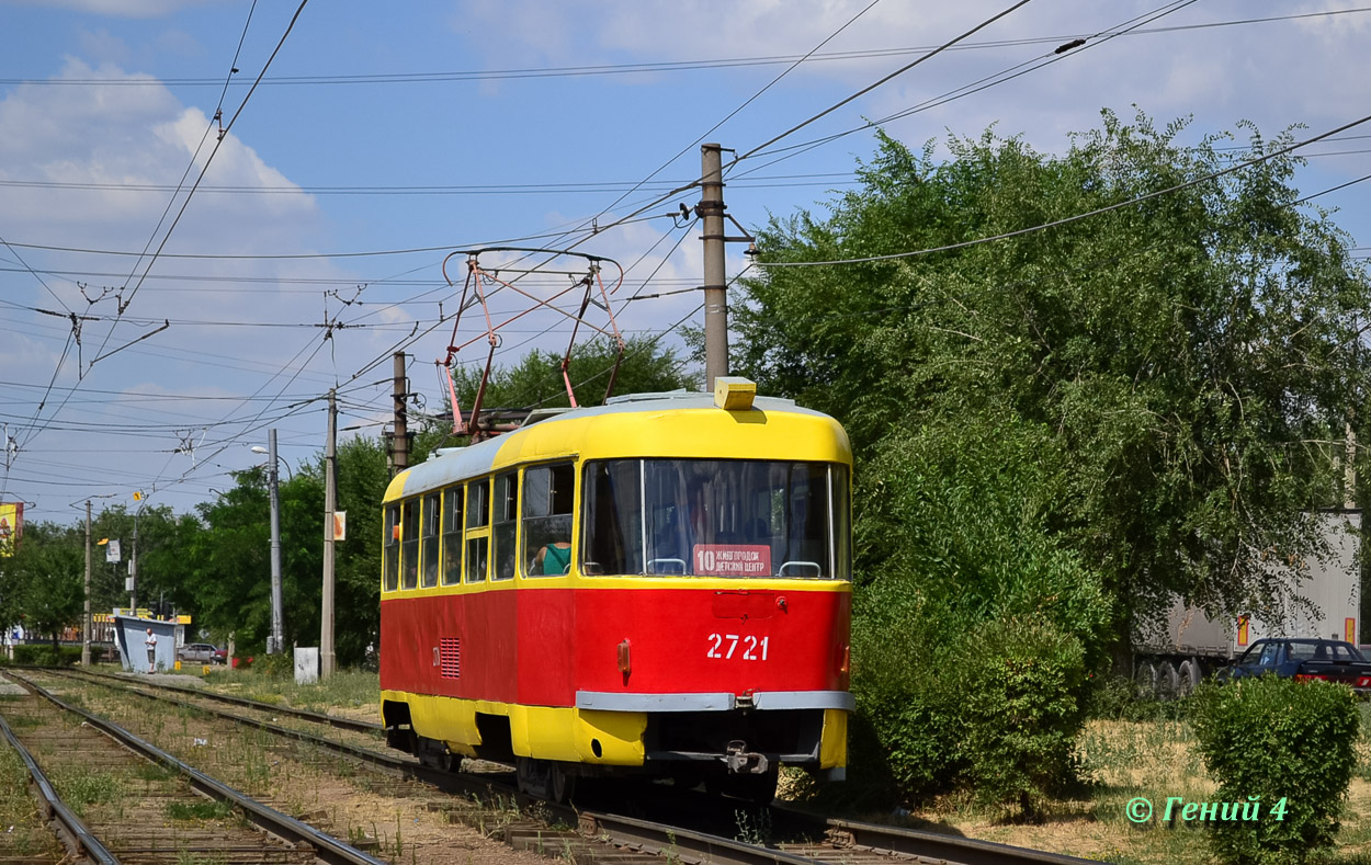 Volgograd, Tatra T3SU № 2721 Volgograd, Tatra T3SU № 2721
