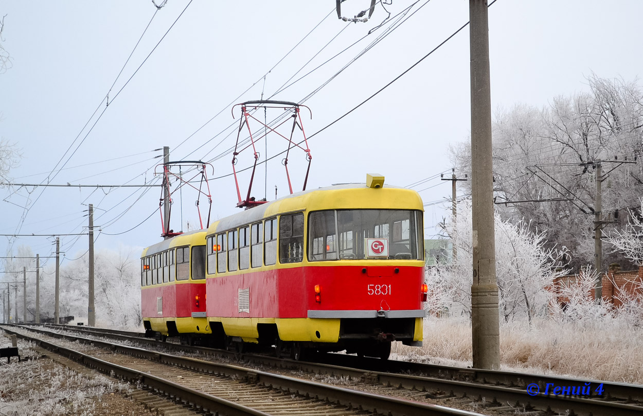 Волгоград, Tatra T3SU № 5831