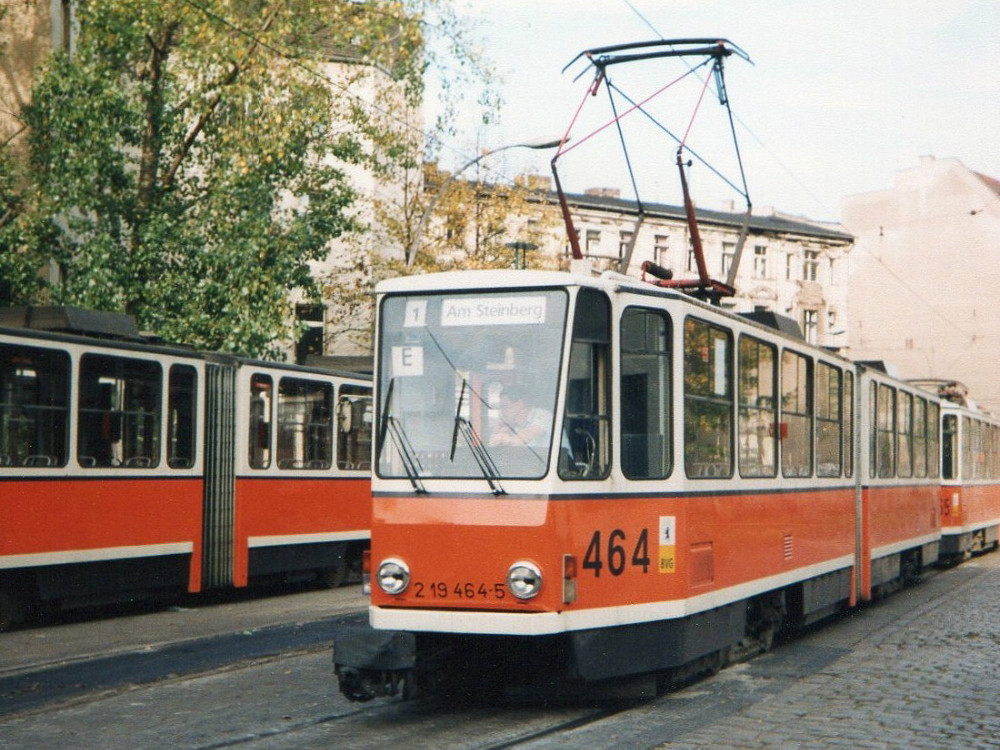 Берлин, Tatra KT4Dt № 219 464-5